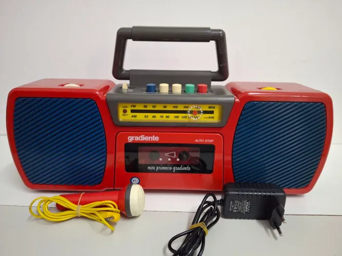 Radio gravador meu primeiro gradiente
