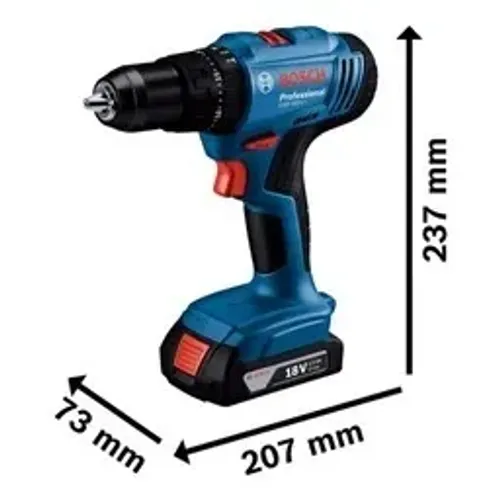 Parafusadeira Furadeira a Bateria Bosch 18V