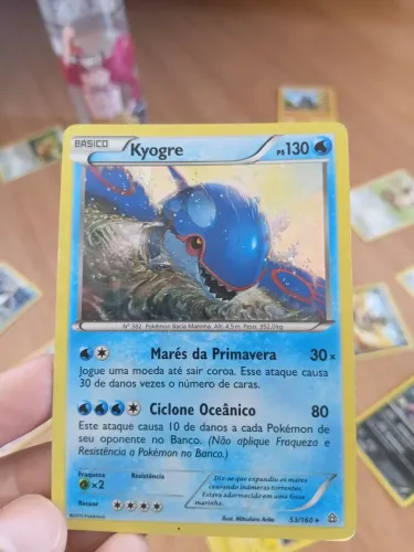 Carta pokemon Kyogre