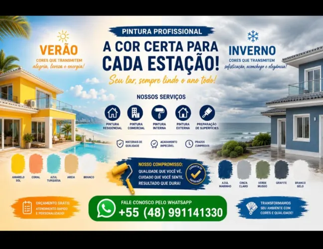 Prestação de pintura para casas e apartamentos,pintor qualificado, ótima equipe
