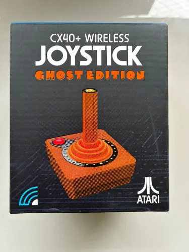 Controle novo Atari Ghost Edition CX40+ sem fio