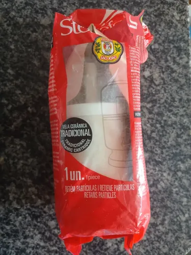 Vela de filtro stefani