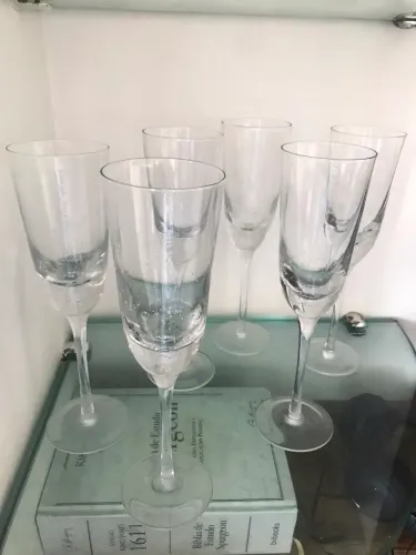 Taças em Cristal WOLF Champanhe 