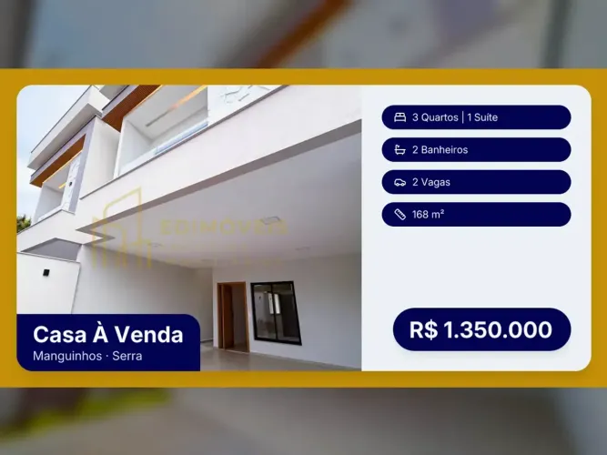 Oportunidade em Manguinhos: Casa com 3 Quartos e Área Gourmet