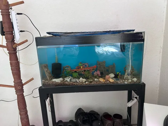 AQUÁRIO 80X30X40 com o suporte