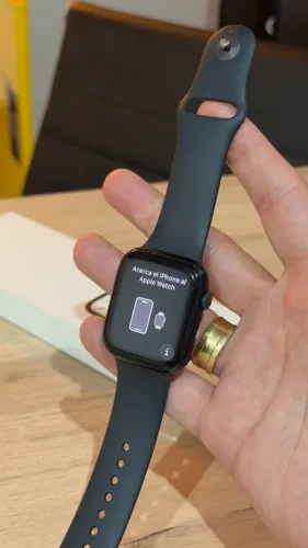 Apple Watch Series 7 45mm - Oferta especial! Loja física! Com garantia! Até 18x no cartão 