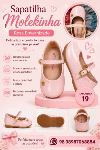 Sapatilha infantil 