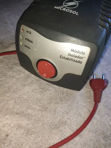 Estabilizador Microsol 440VA Bivolt Funcionando Perfeitamente
