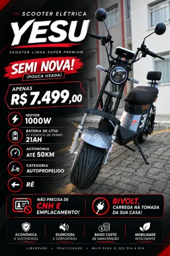 Moto elétrica Yesu