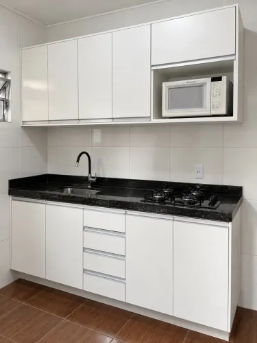 Cozinha planejada 2,20m | 100% MDF
