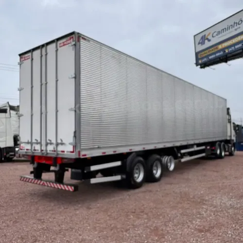 Carreta Baú Furgão Alumínio 30 Pallets - 2026