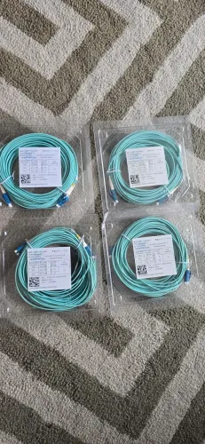 Cabo De Fibra Óptica Patch Cord MM Multi Mode (Novo)