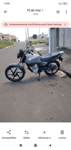 Honda Fan 125 2008 - Conservada, Econômica e Documentada
