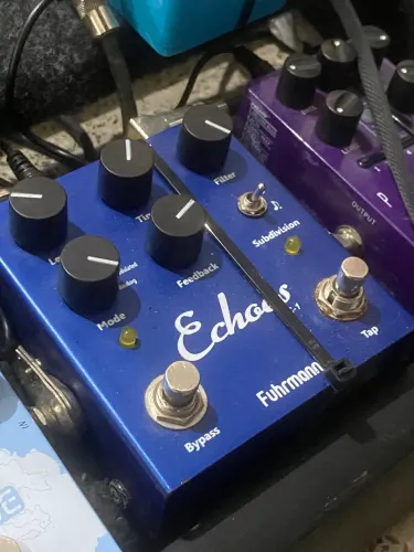 Fuhrmann Echoes Ec01 - Pedal de delay para Guitarra 
