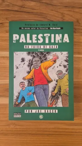 Kit 3 HQs Joe Sacco - Palestina na Faixa de Gaza, Uma História de Sarajevo, Derrotista