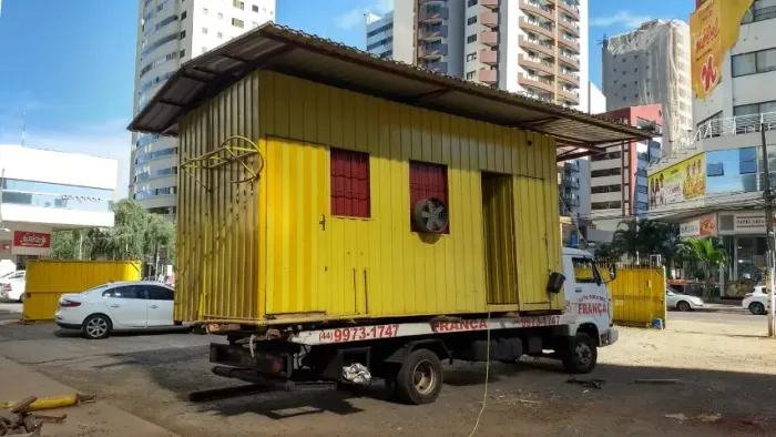 GUARITA ESTILO CONTEINER TOP ESTACIONAMENTO