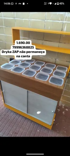 Balcão pra complementos
