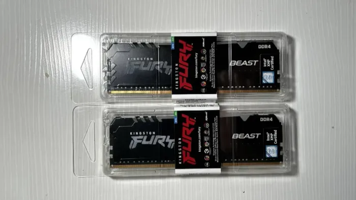Memória RAM Kingston Fury Beast, RGB, 2x 8GB (16GB), 3200MHz, DDR4, CL16