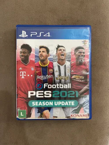 Jogo eFootball PES 2021 Season Update - PS4 (Mídia Física Original)