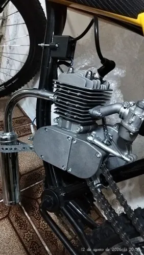Bicicleta de motor duas partidas zerada nova