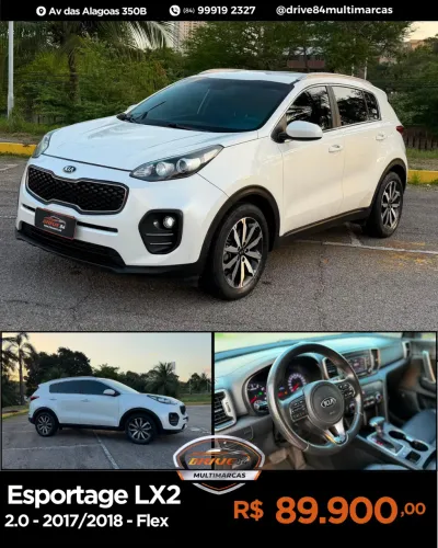 Kia Motors Sportage LX 2.0 16v/ 2.0 16V Flex Aut. 2018