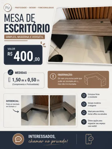 Mesa de escritório