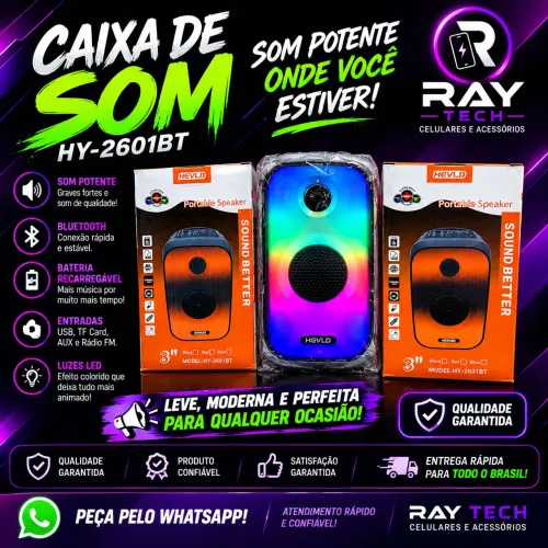 Caixa de som Bluetooth 