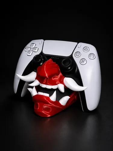 Suporte Controle PS5 Oni (Vermelho e Branco)