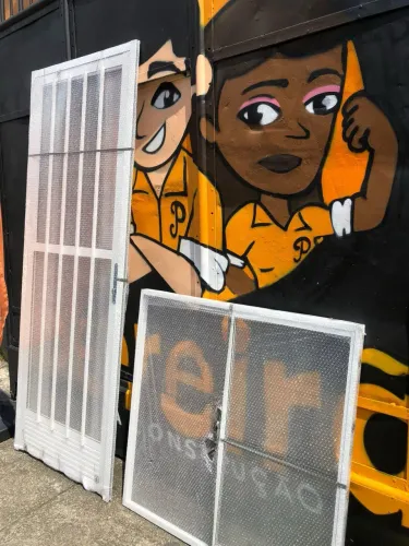 PORTA PALITO ALUMÍNIO BRANCO 