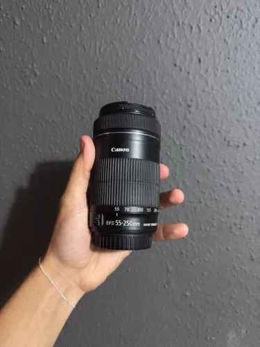 Lente Canon 55-250 STM