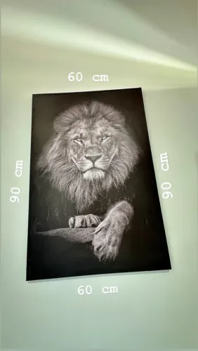 Quadro lindo, com moldura em mdf, super elegante90cm X 60cm