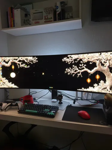 Samsung odyssey g49 OLED ULTRAWIDE RARO 2 meses de uso! 