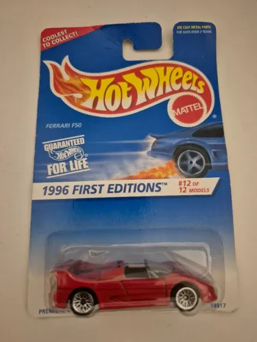 Hot wheels Ferrari F50 vermelha 1996 First Edition