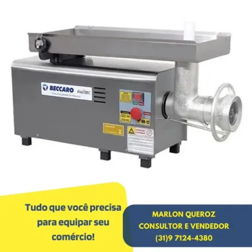 Moedor de Carne Boca 22 Beccaro Novo