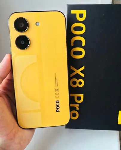 X8 pro amarelo lançamento