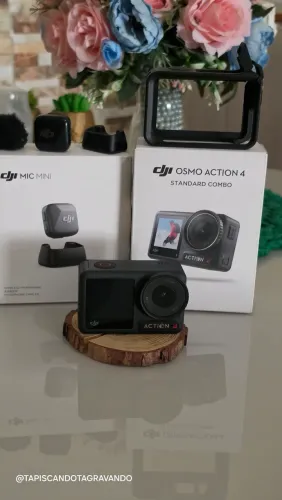 CÂMERA DJI ACTION 4 COM DJI MIC MINI