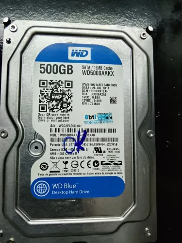 HD 500 GB disco Pc desktop Western Digital WD Blue 