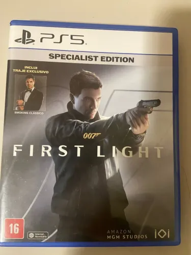 007 First Light Specialist Edition PS5 Código Não Resgatado