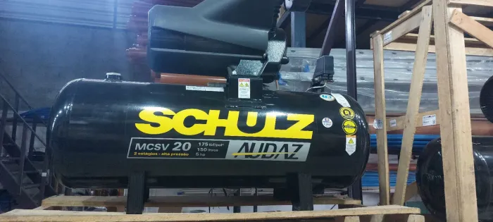 COMPRESSOR SCHULZ 200L 5CV TRIF. 220/380V 