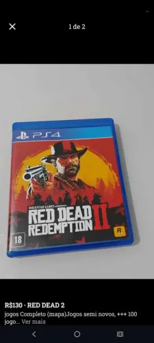 JOGO PS4 RED DEAD 2 