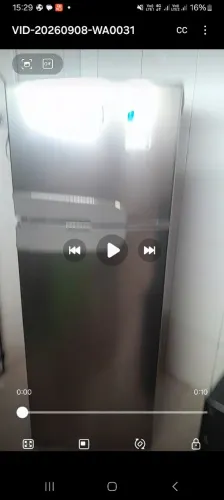 Geladeira inox
