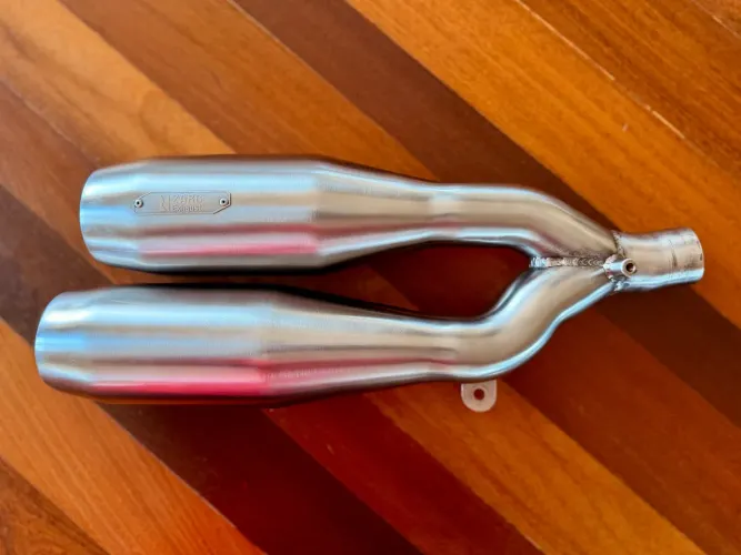 ZARC EXHAUSTS DUPLO - TRIUMPH ROCKET 3 (2021 EM DIANTE) - PRONTA ENTREGA