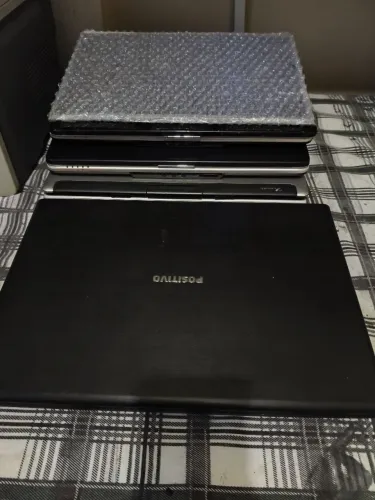 Lote 5 notebooks para manutenção