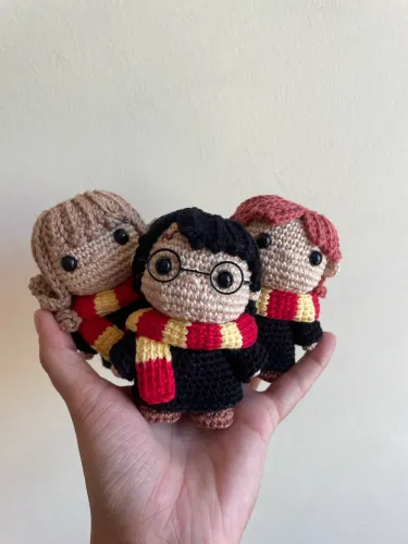 Coleção Harry Potter feita a mão
