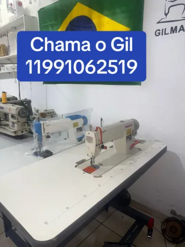 Máquina de costura yamata seminova reta 