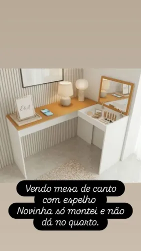 Penteadeira com espelho 