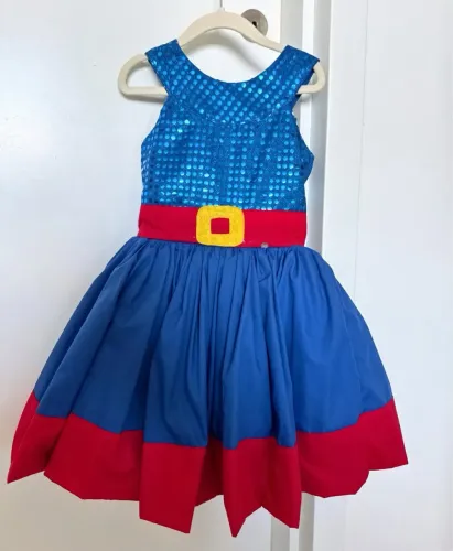 Vestido Luna (Show da Luna) Tam. 4 Anos - Usado Apenas 1 Vez