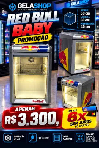 Frigobar Redbull - super promoção