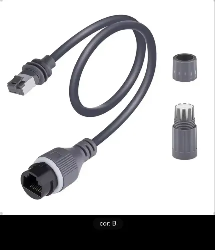 Adaptador Ethernet para Starlink Standard/Gen 3 e Mini, conector à prova d'água, 1000Mbps