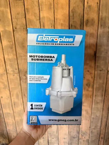 Motobomba Submersa Eletroplas EBSV-2000 430W ? Semi-nova